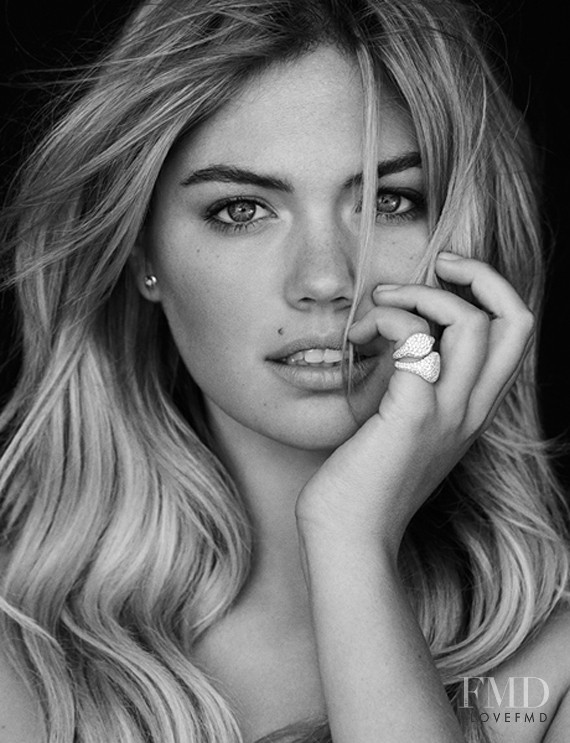 Kate Upton featured in  the David Yurman advertisement for Autumn/Winter 2013