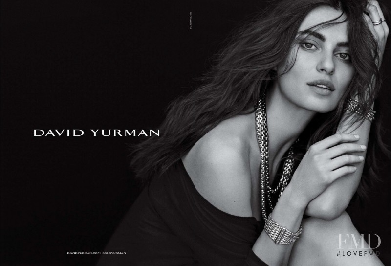 Catrinel Menghia featured in  the David Yurman advertisement for Autumn/Winter 2013