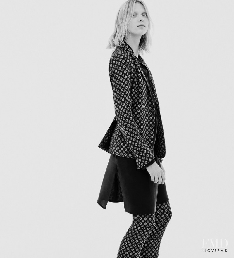 Annely Bouma featured in  the Joseph fashion show for Pre-Fall 2015