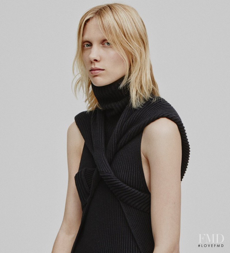 Annely Bouma featured in  the Joseph fashion show for Pre-Fall 2015