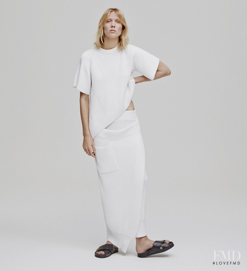 Annely Bouma featured in  the Joseph fashion show for Pre-Fall 2015