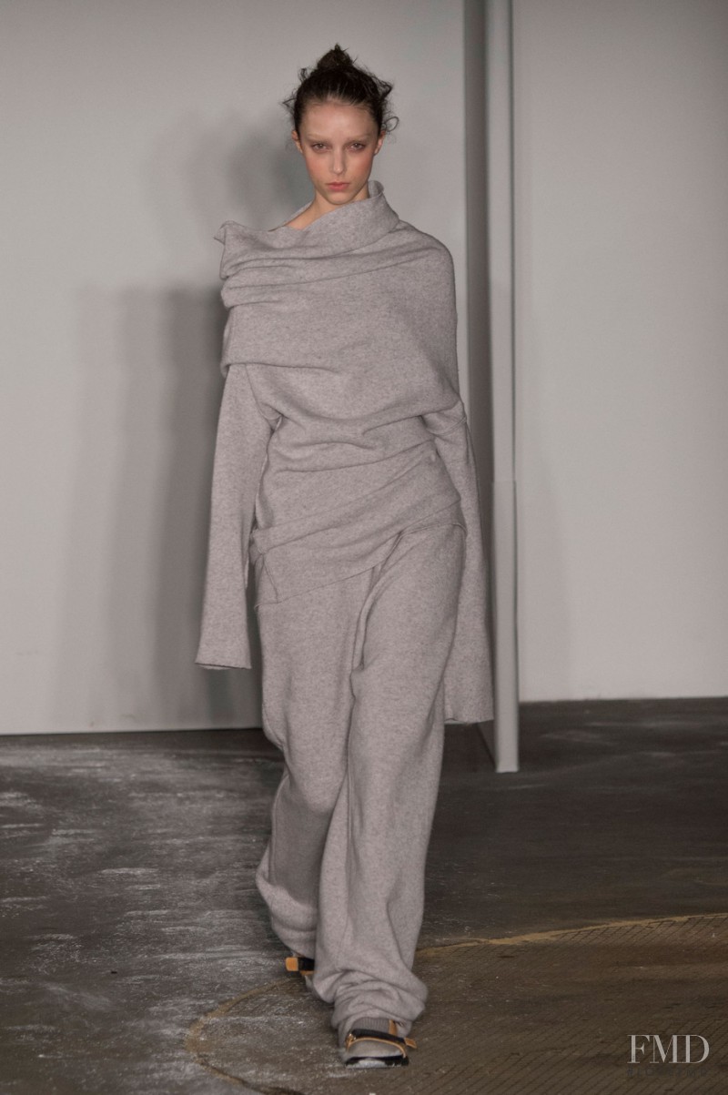 Larissa Marchiori featured in  the Joseph fashion show for Autumn/Winter 2015