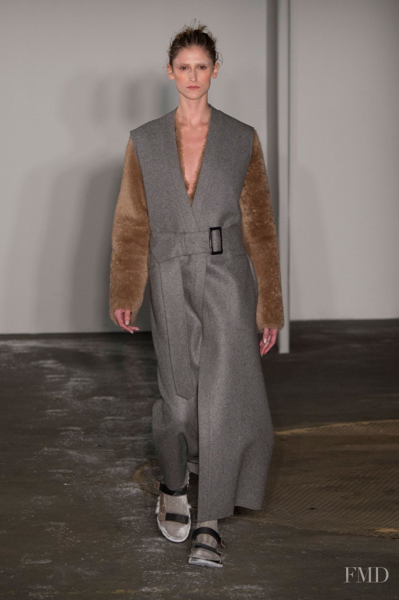 Daiane Conterato featured in  the Joseph fashion show for Autumn/Winter 2015