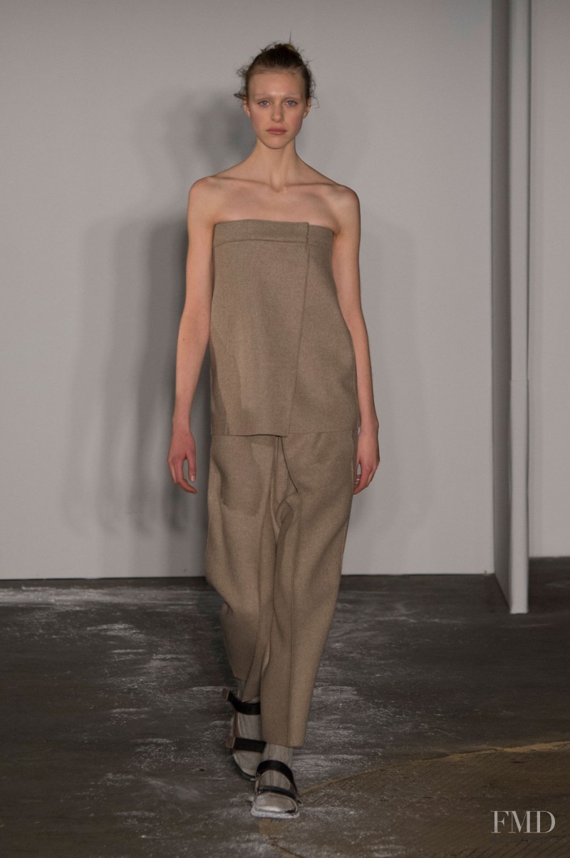 Hedvig Palm featured in  the Joseph fashion show for Autumn/Winter 2015