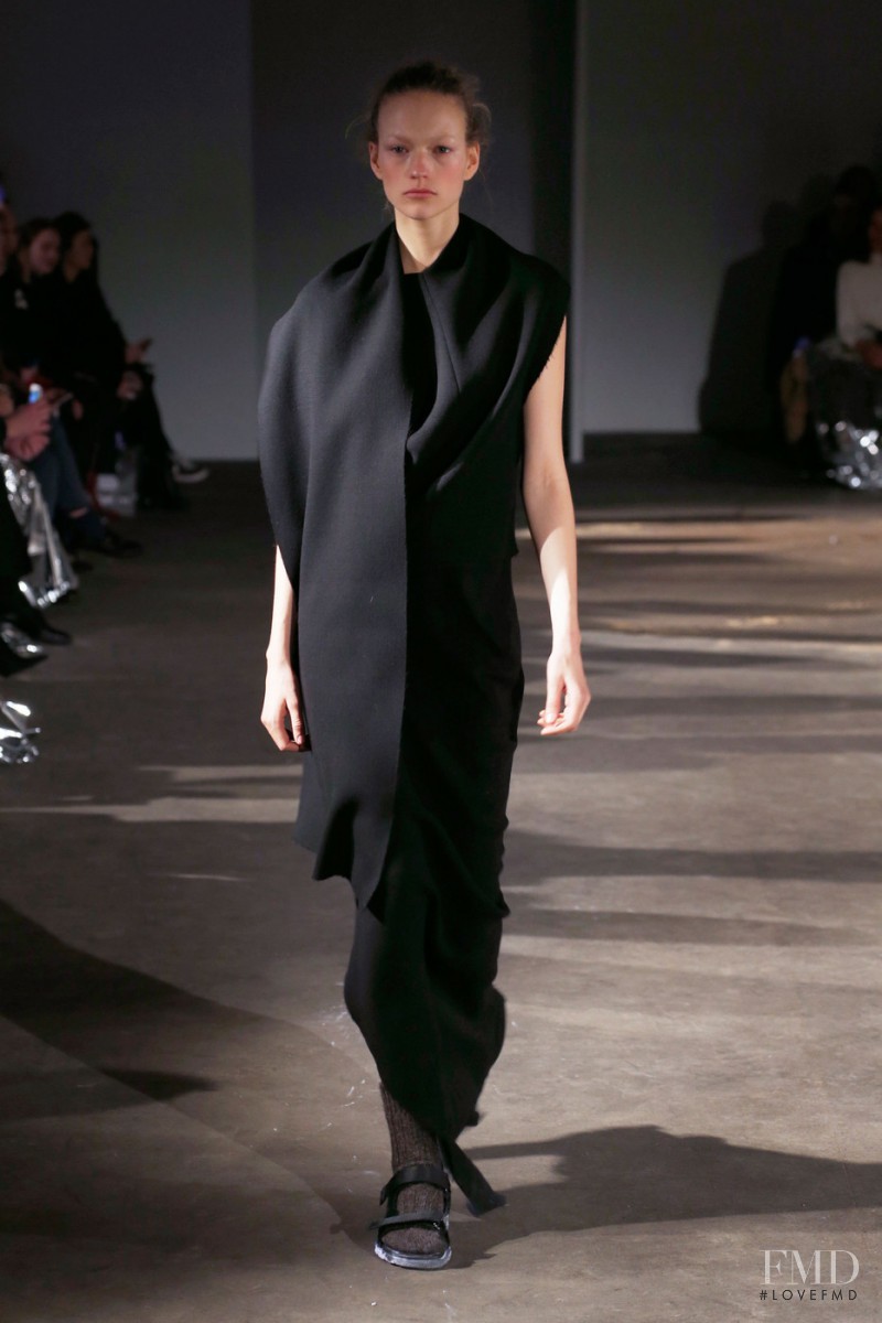Sophia Ahrens featured in  the Joseph fashion show for Autumn/Winter 2015