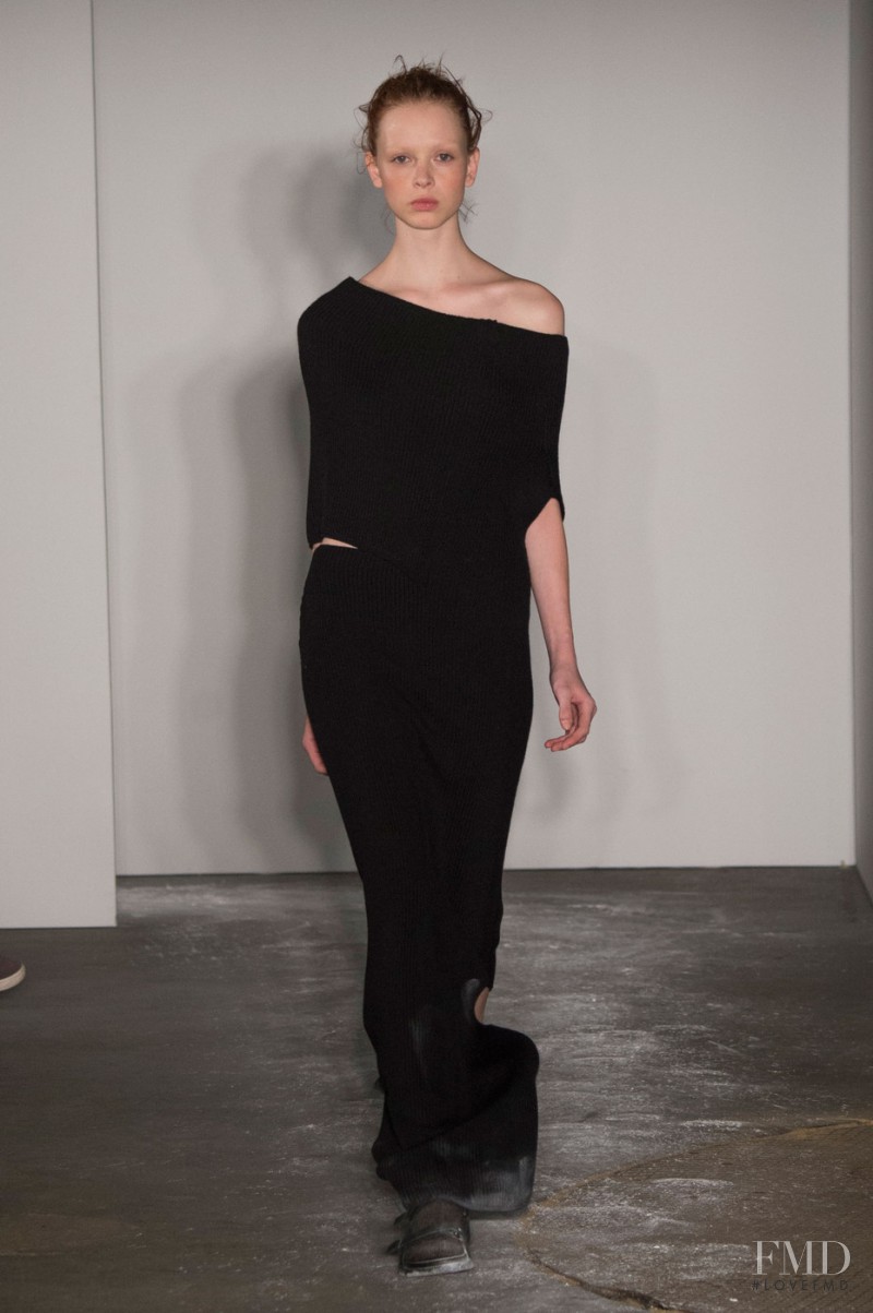 Daniela Witt featured in  the Joseph fashion show for Autumn/Winter 2015