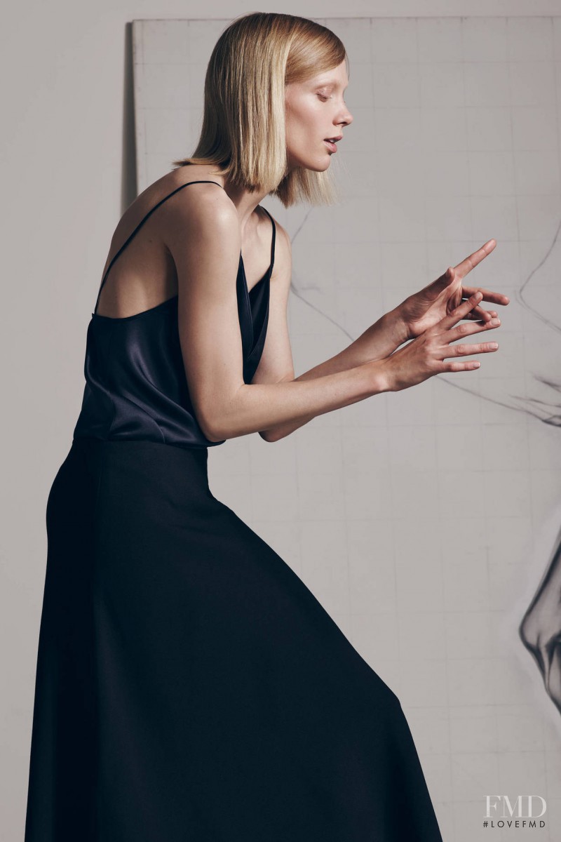 Annely Bouma featured in  the The Line lookbook for Spring/Summer 2015