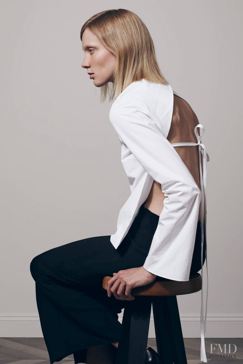 Annely Bouma featured in  the The Line lookbook for Spring/Summer 2015