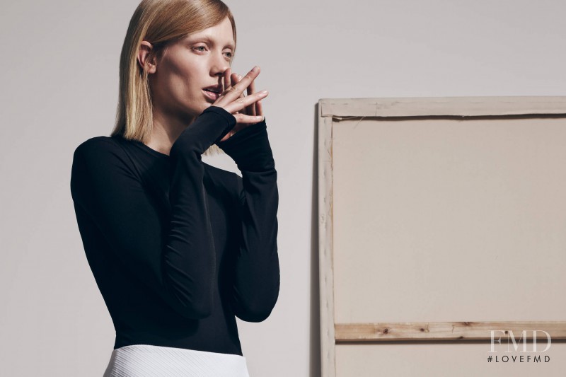 Annely Bouma featured in  the The Line lookbook for Spring/Summer 2015