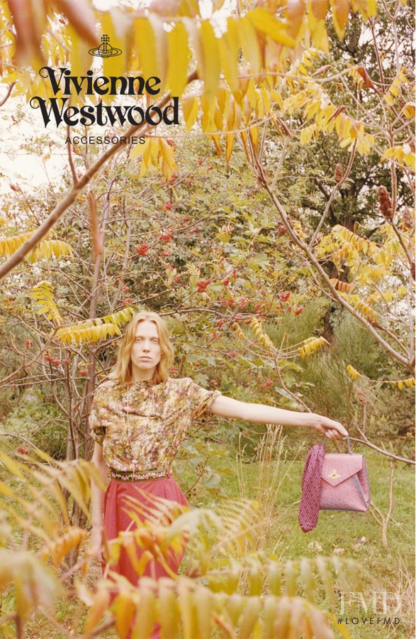 Annely Bouma featured in  the Vivienne Westwood Accessoires advertisement for Spring/Summer 2015
