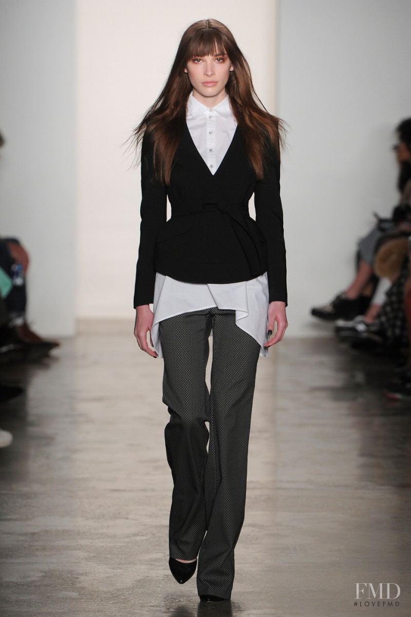 Karly Mcneil featured in  the Marissa Webb fashion show for Autumn/Winter 2015