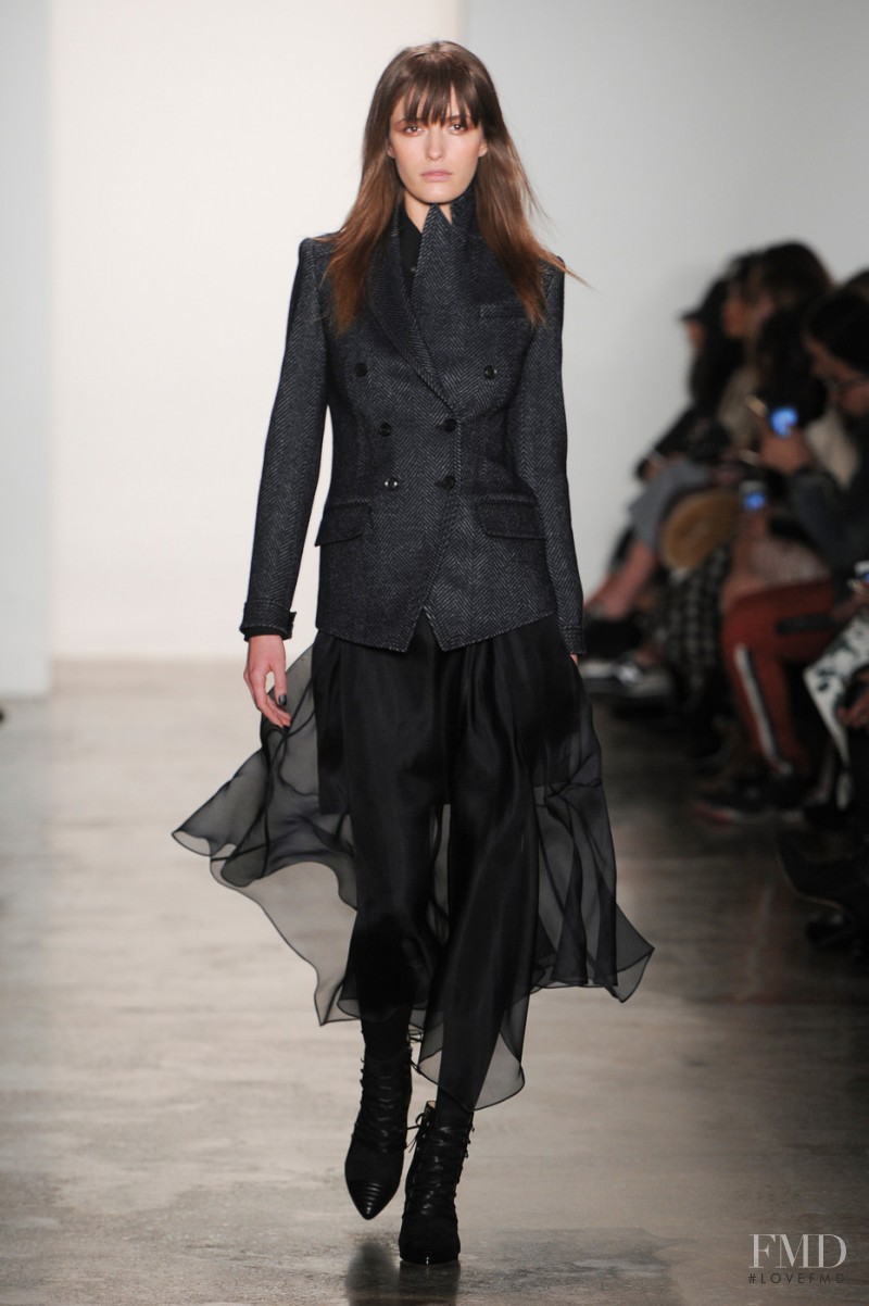 Lyza Onysko featured in  the Marissa Webb fashion show for Autumn/Winter 2015