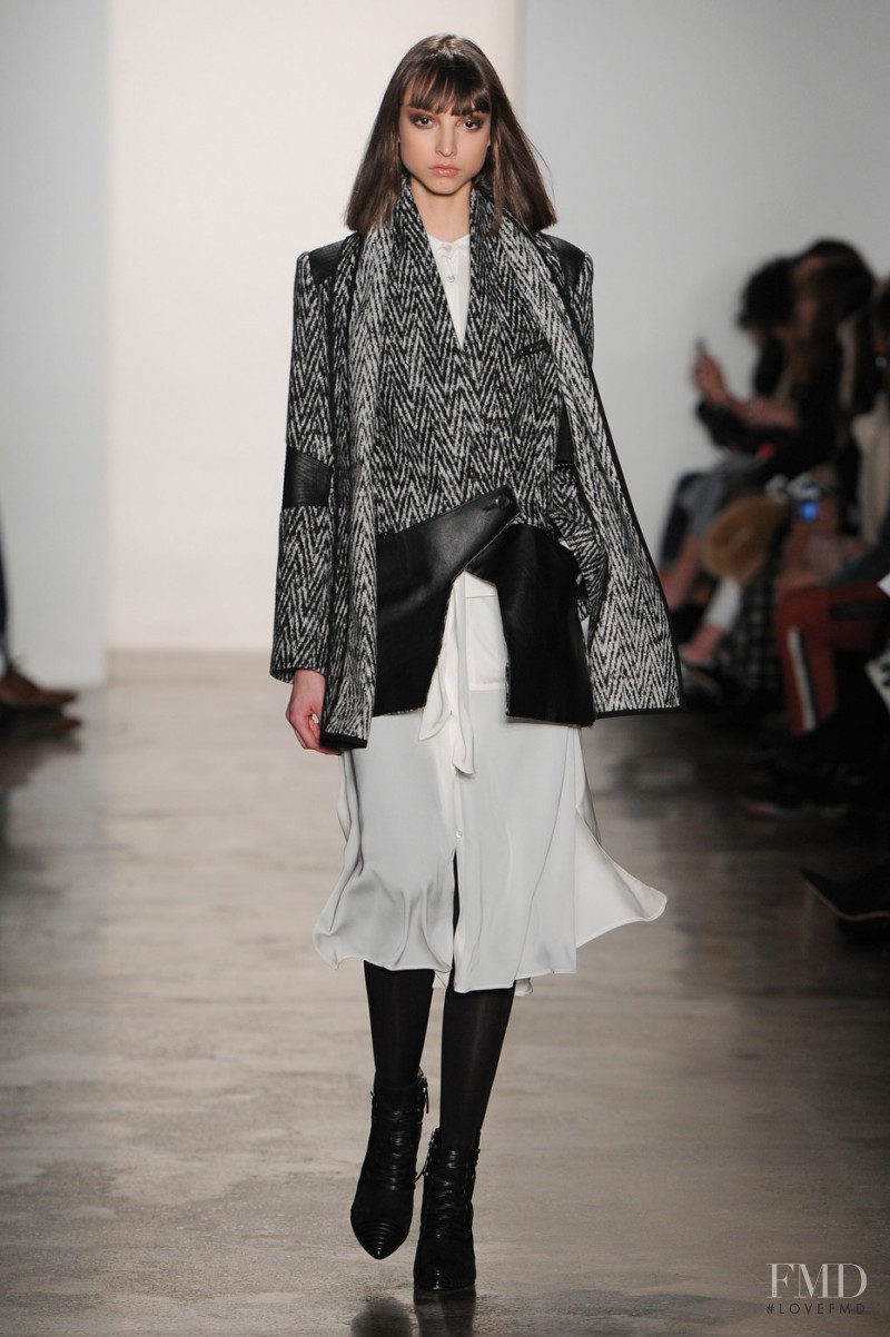 Natalia Munoz featured in  the Marissa Webb fashion show for Autumn/Winter 2015