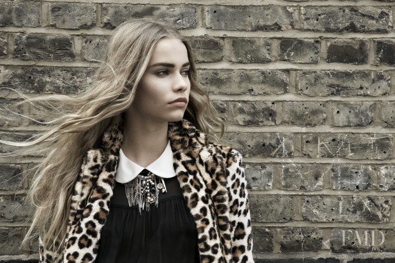 Kirstin Kragh Liljegren featured in  the Zara TRF advertisement for Autumn/Winter 2013