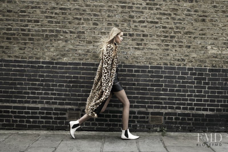 Kirstin Kragh Liljegren featured in  the Zara TRF advertisement for Autumn/Winter 2013