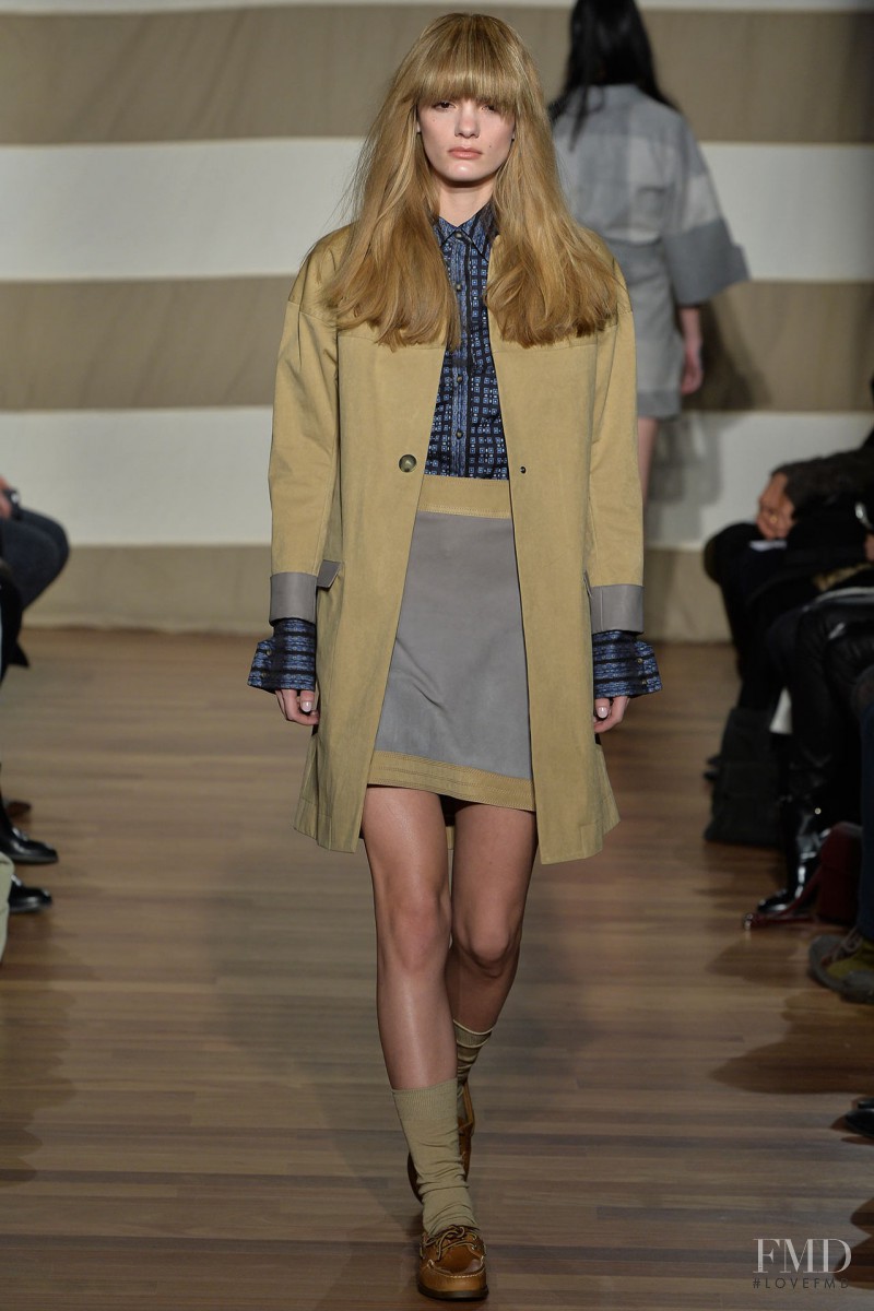 Emily Astrup featured in  the CG - Chris Gelinas fashion show for Autumn/Winter 2015