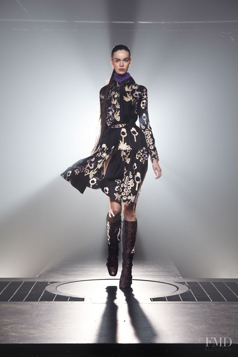 Shannon Keenan featured in  the Cynthia Rowley fashion show for Autumn/Winter 2015