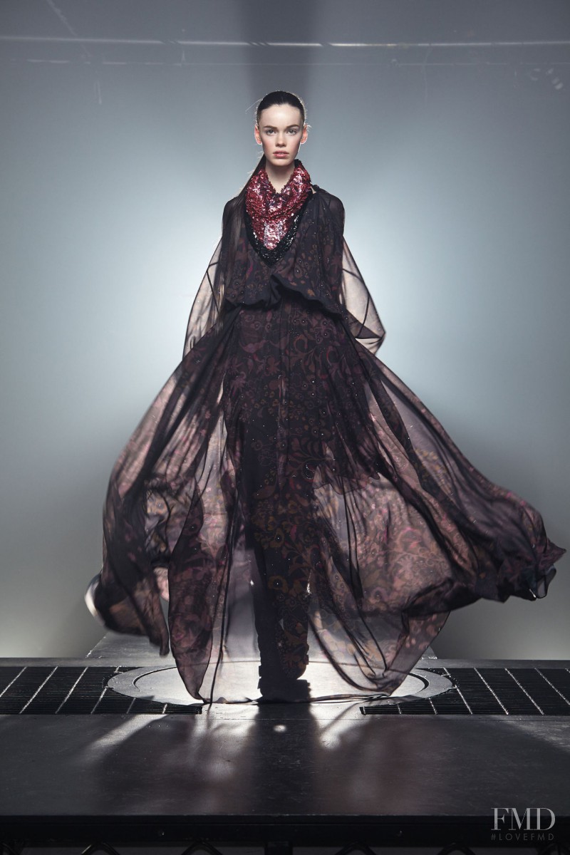 Shannon Keenan featured in  the Cynthia Rowley fashion show for Autumn/Winter 2015