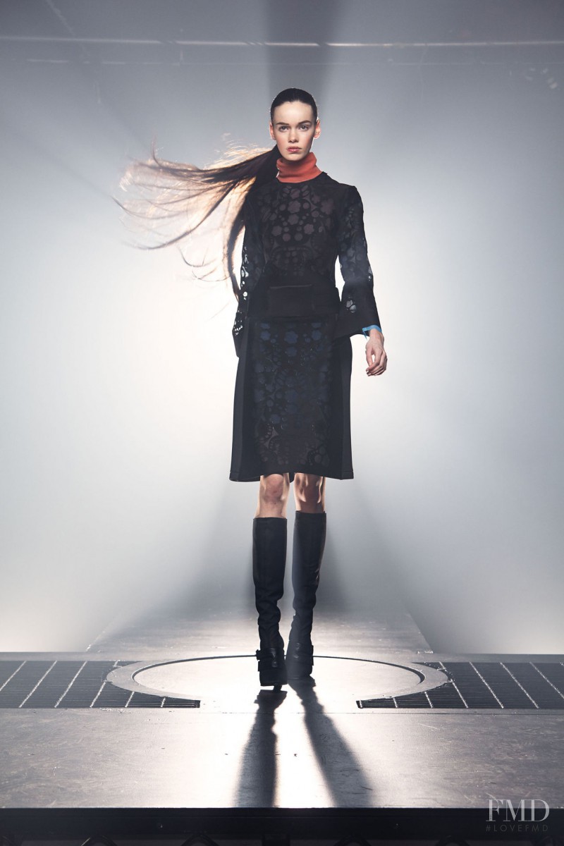 Shannon Keenan featured in  the Cynthia Rowley fashion show for Autumn/Winter 2015