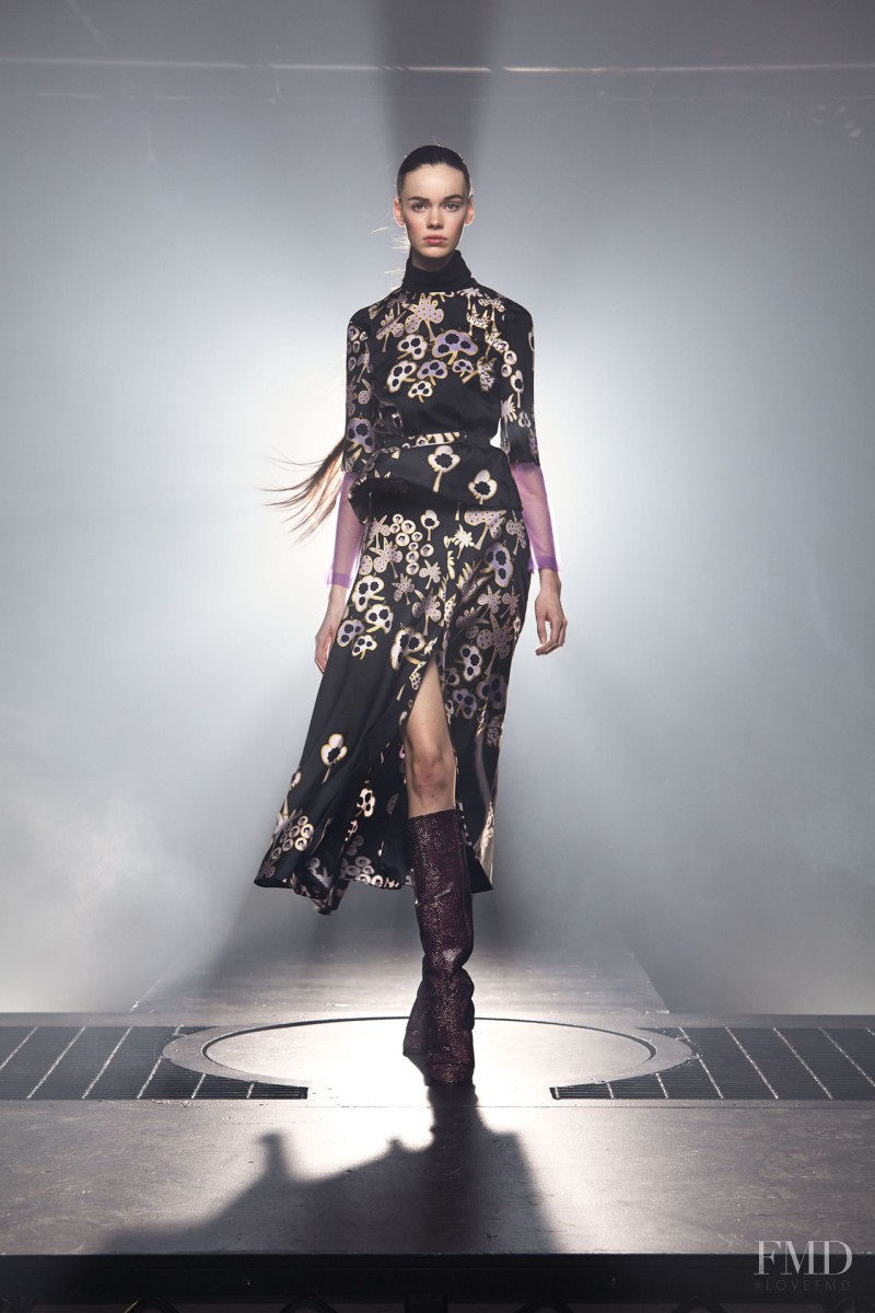 Shannon Keenan featured in  the Cynthia Rowley fashion show for Autumn/Winter 2015