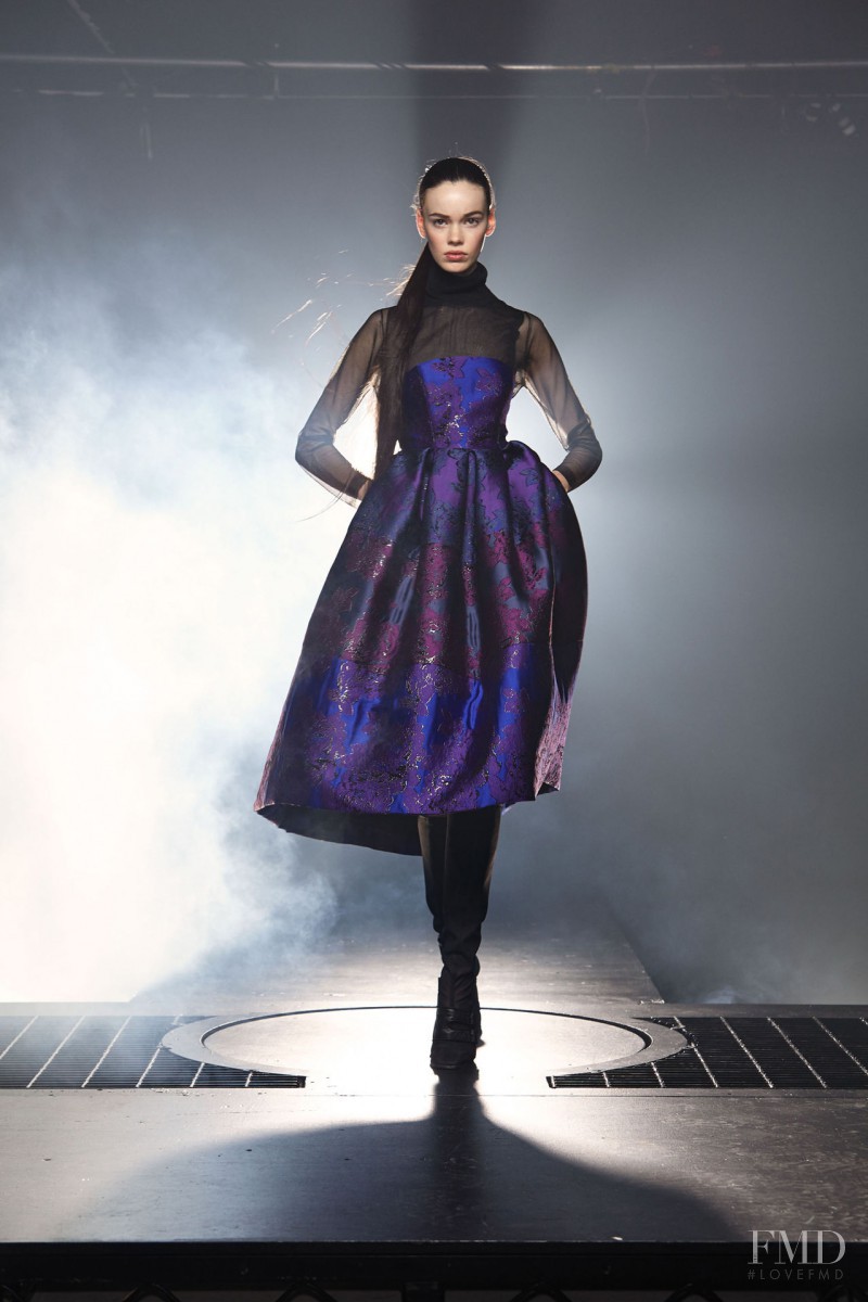 Shannon Keenan featured in  the Cynthia Rowley fashion show for Autumn/Winter 2015