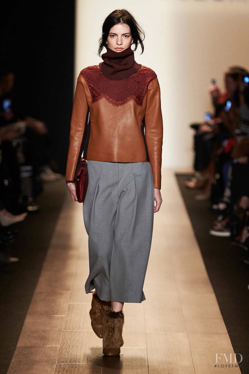 Rebecca Gobbi featured in  the BCBG By Max Azria fashion show for Autumn/Winter 2015