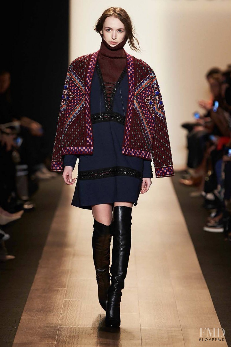 Stasha Yatchuk featured in  the BCBG By Max Azria fashion show for Autumn/Winter 2015