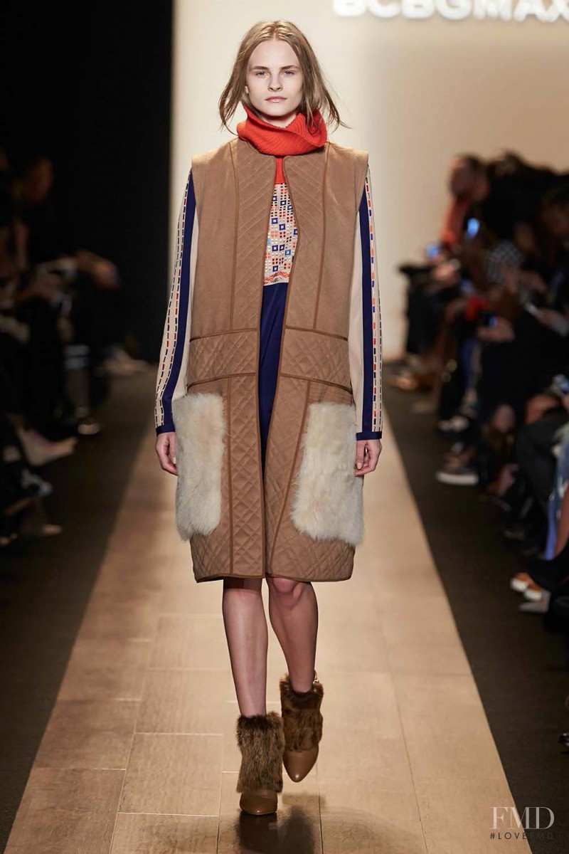 Kristina Petrosiute featured in  the BCBG By Max Azria fashion show for Autumn/Winter 2015