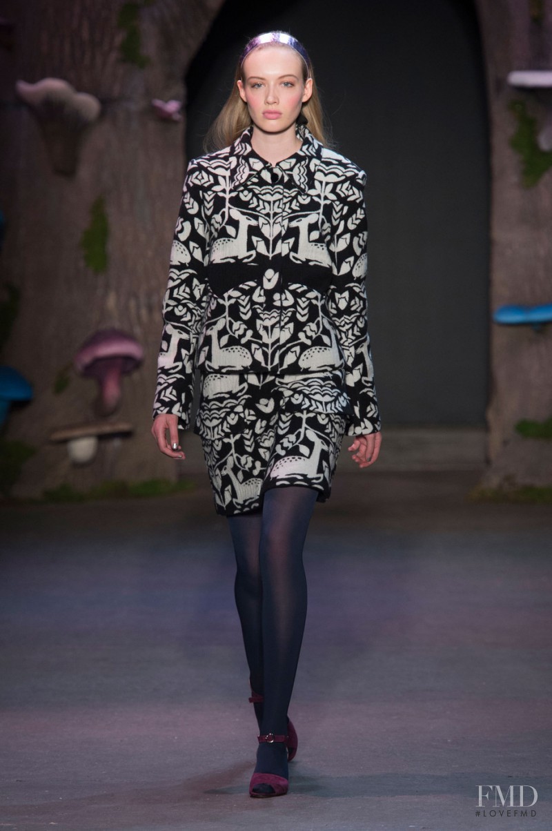 Anna Sophie Conradsen featured in  the Honor fashion show for Autumn/Winter 2015