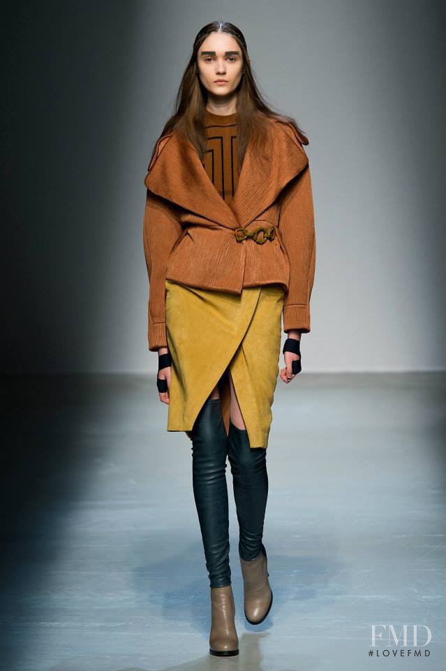 Pavlina Drozd featured in  the Masha Ma fashion show for Autumn/Winter 2015