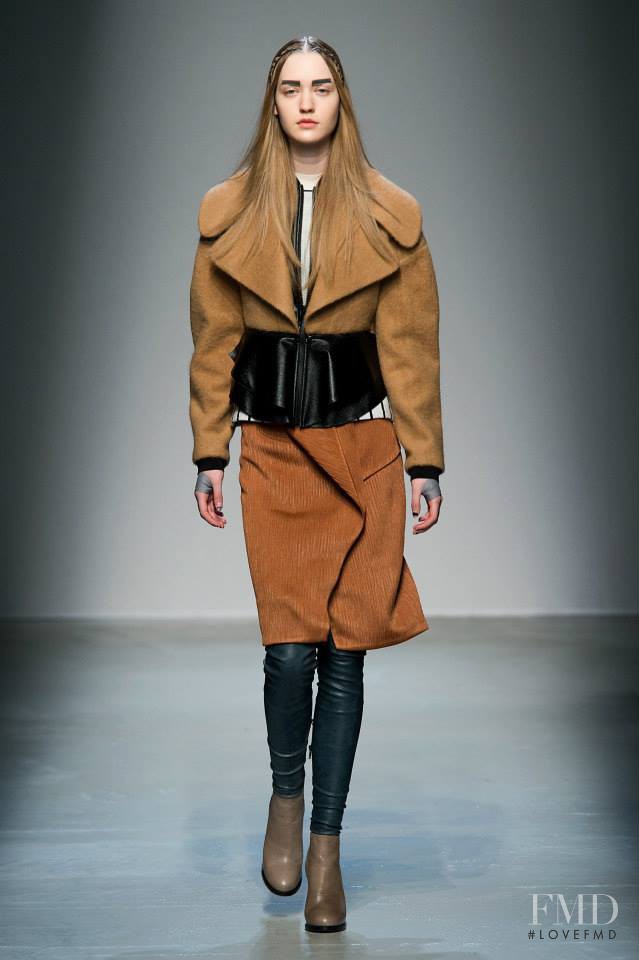 Ivana Teklic featured in  the Masha Ma fashion show for Autumn/Winter 2015