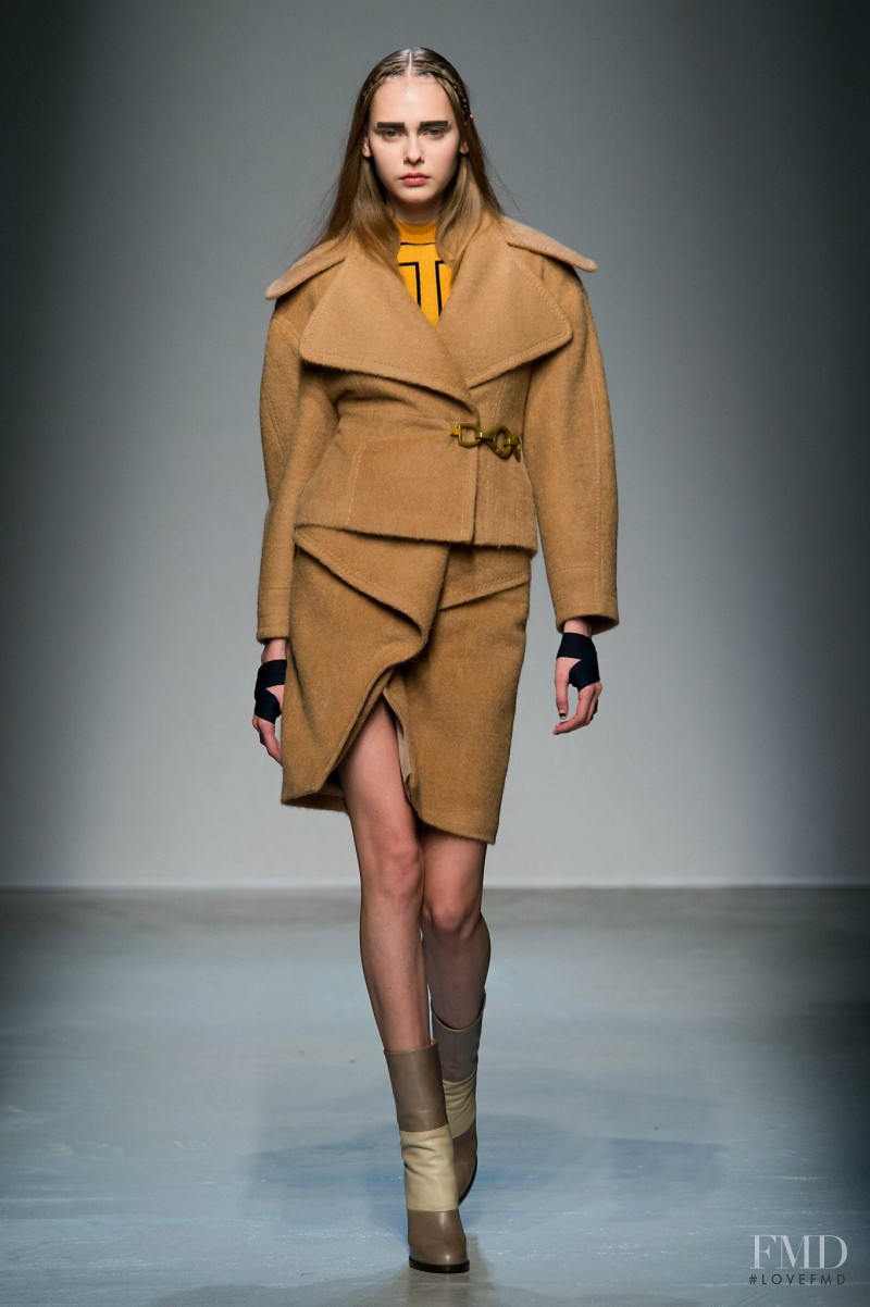 Arina Levchenko featured in  the Masha Ma fashion show for Autumn/Winter 2015