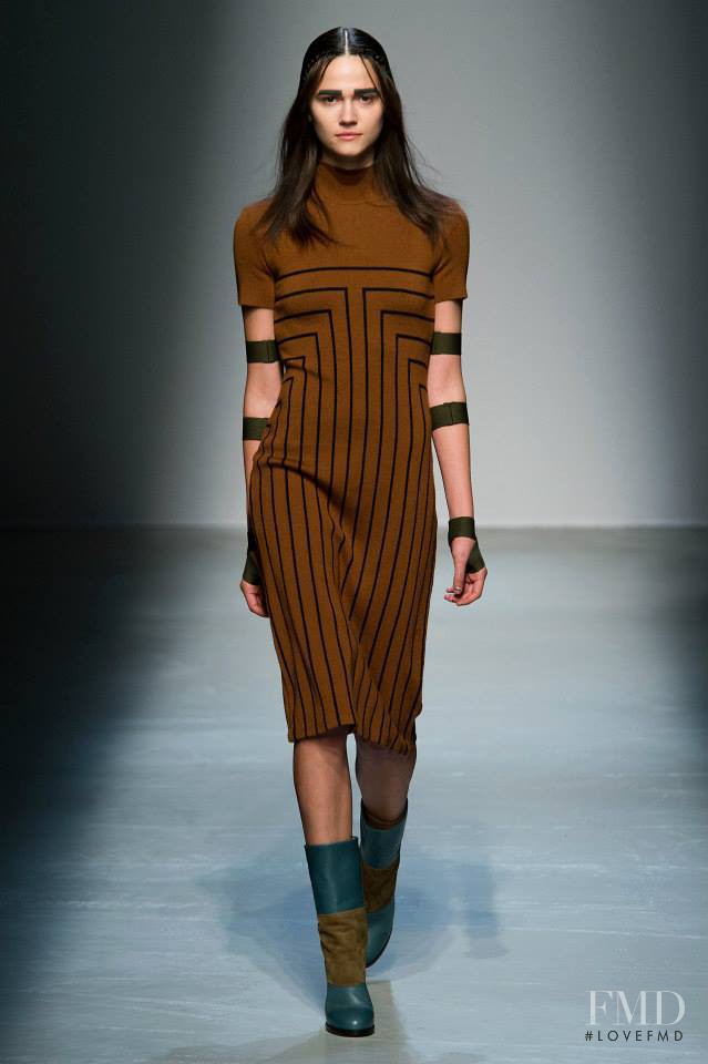 Rachel Finninger featured in  the Masha Ma fashion show for Autumn/Winter 2015