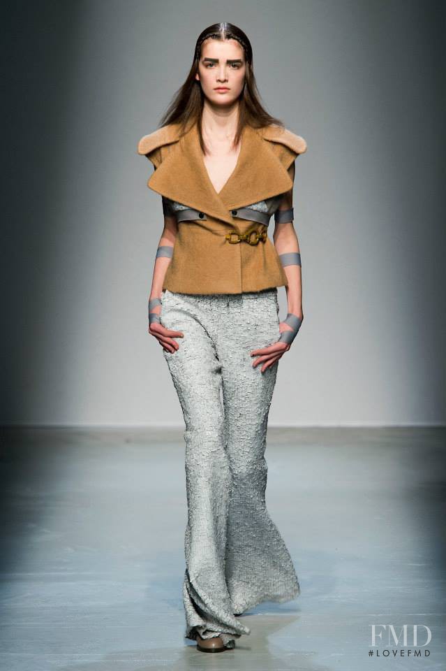 Lis Van Velthoven featured in  the Masha Ma fashion show for Autumn/Winter 2015