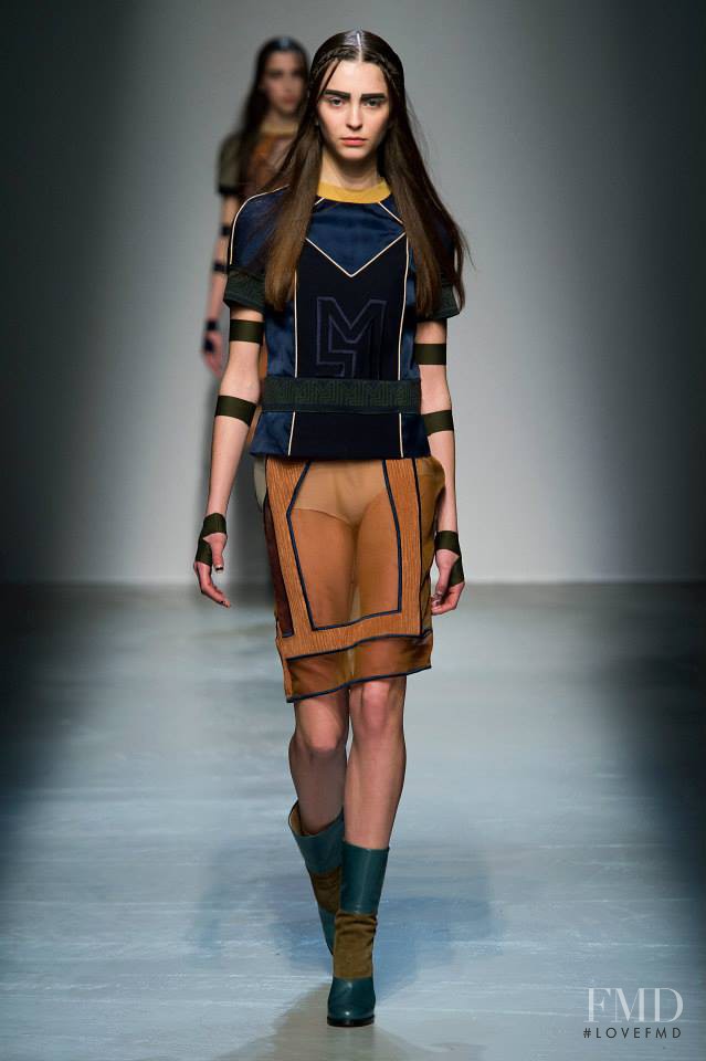 Laura Winges featured in  the Masha Ma fashion show for Autumn/Winter 2015