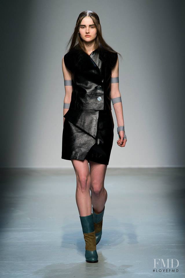 Luba Hryniv featured in  the Masha Ma fashion show for Autumn/Winter 2015