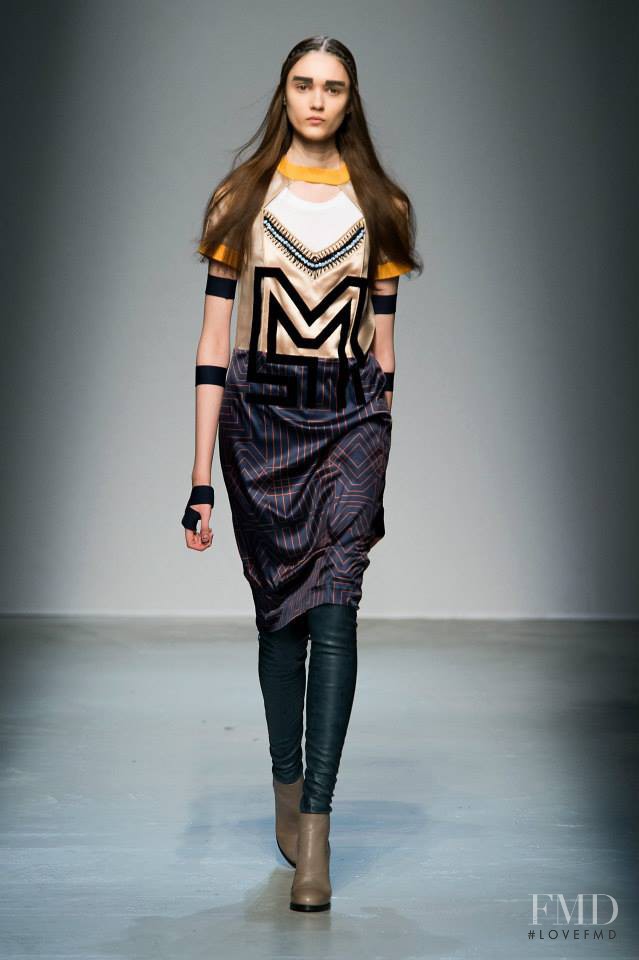 Pavlina Drozd featured in  the Masha Ma fashion show for Autumn/Winter 2015