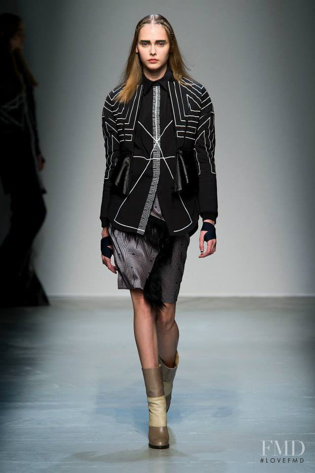 Arina Levchenko featured in  the Masha Ma fashion show for Autumn/Winter 2015