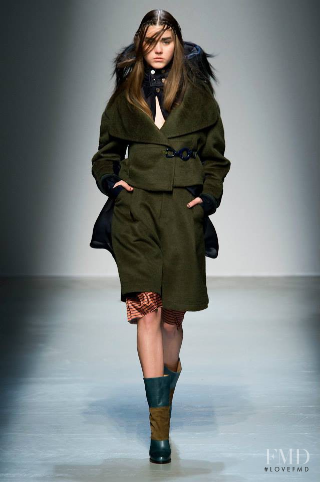 Vivienne Rohner featured in  the Masha Ma fashion show for Autumn/Winter 2015