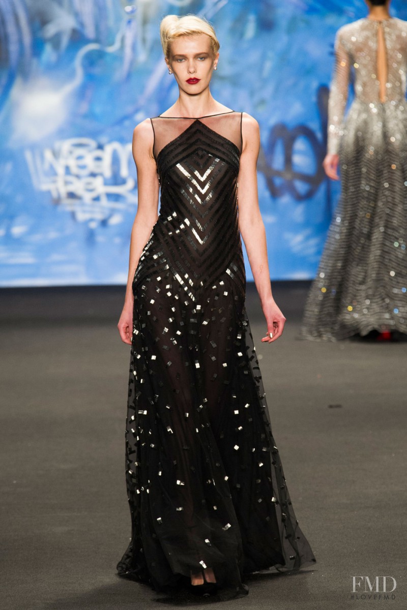 Rina Karuna featured in  the Naeem Khan fashion show for Autumn/Winter 2015