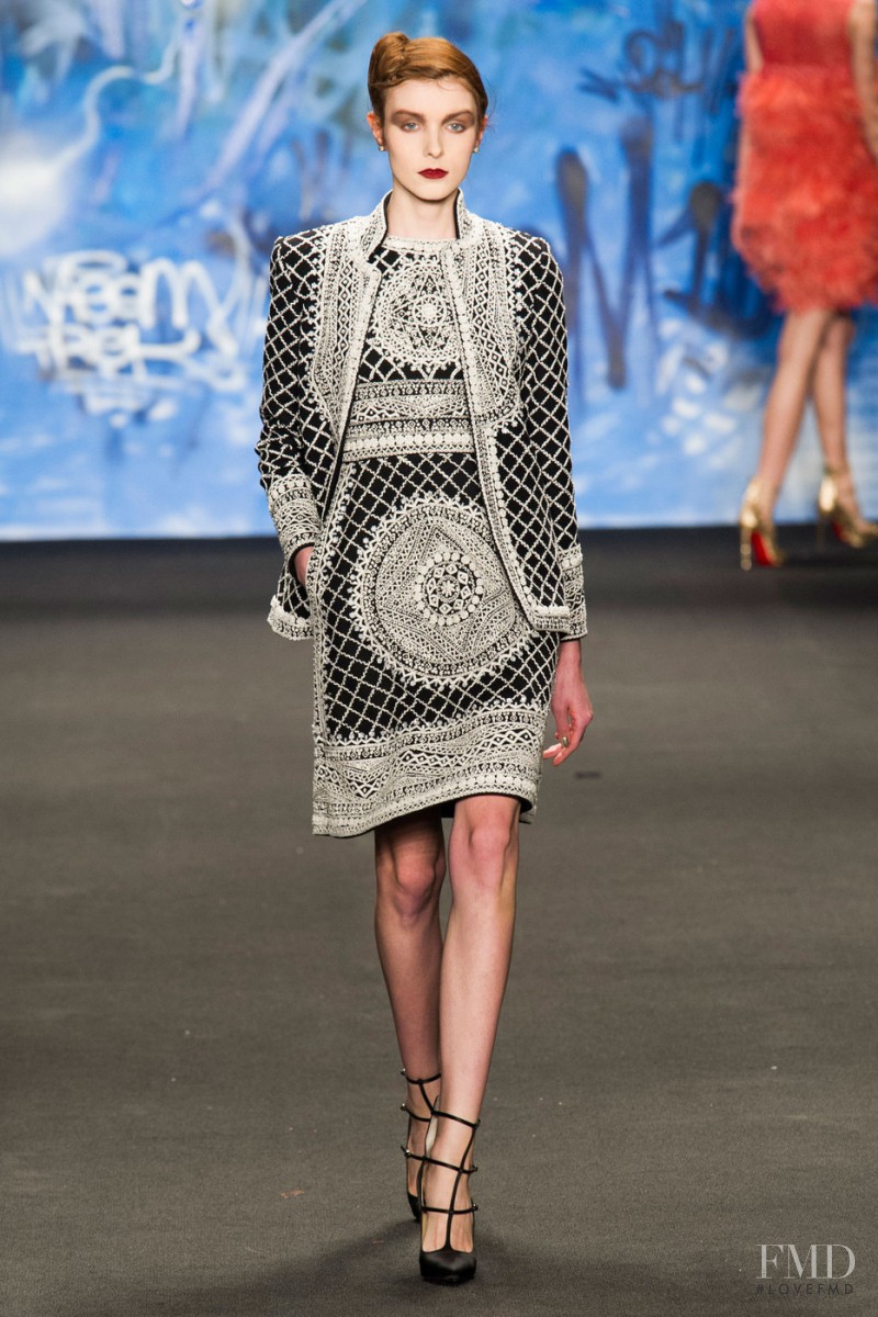 Jada Joyce featured in  the Naeem Khan fashion show for Autumn/Winter 2015