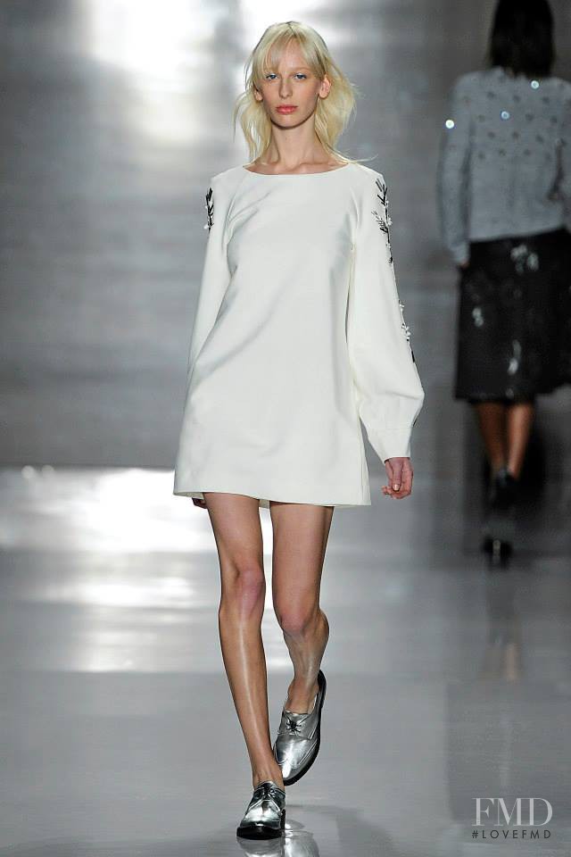 Lili Sumner featured in  the Noon By Noor fashion show for Autumn/Winter 2015