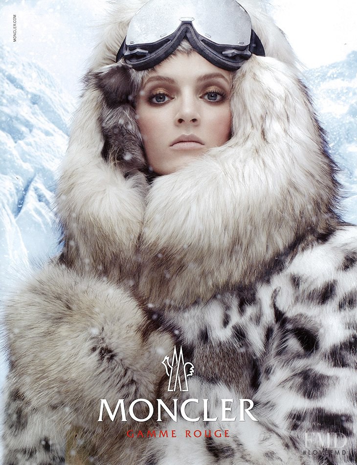 Daria Strokous featured in  the Moncler Gamme Rouge advertisement for Autumn/Winter 2013