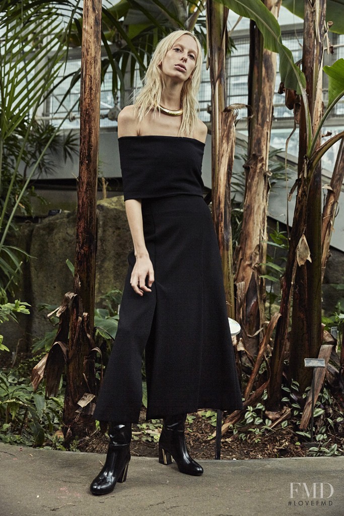 Lili Sumner featured in  the Rosetta Getty lookbook for Autumn/Winter 2015