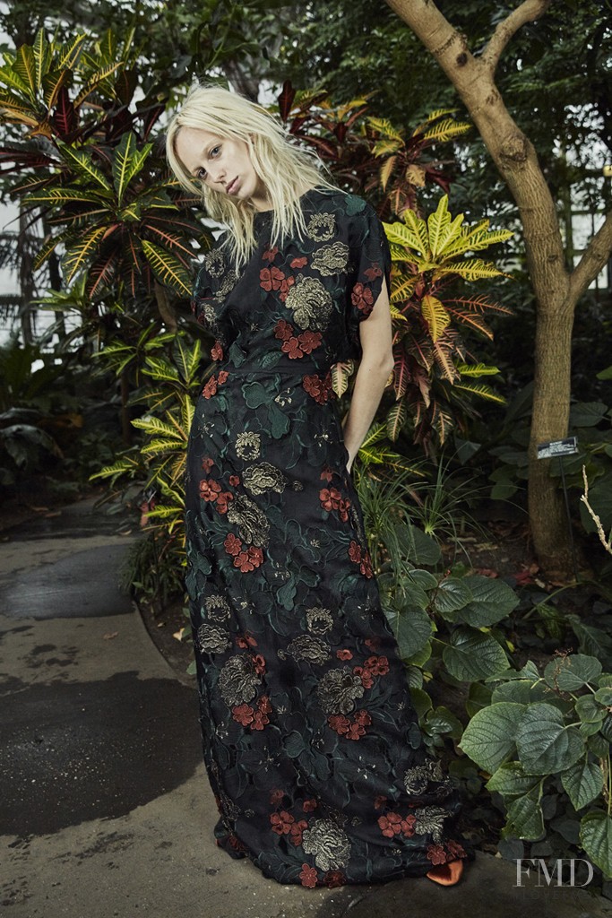 Lili Sumner featured in  the Rosetta Getty lookbook for Autumn/Winter 2015