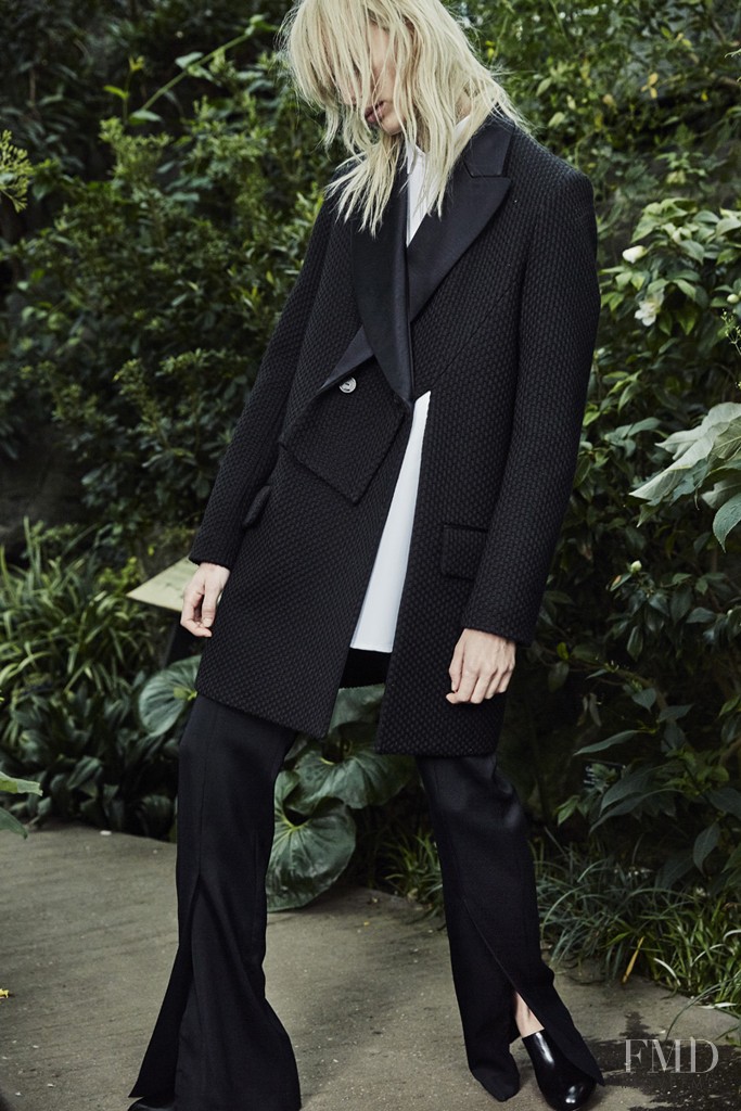 Lili Sumner featured in  the Rosetta Getty lookbook for Autumn/Winter 2015