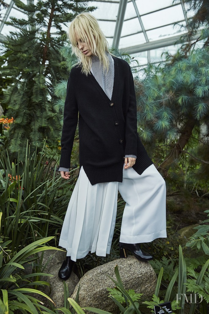 Lili Sumner featured in  the Rosetta Getty lookbook for Autumn/Winter 2015