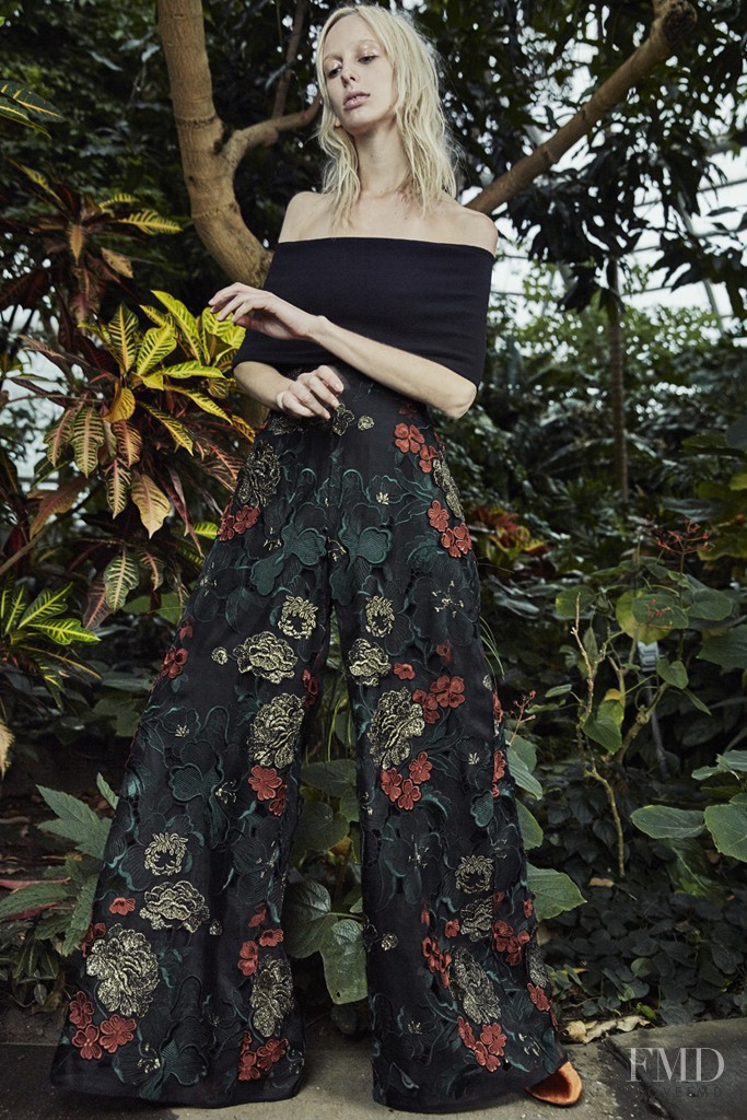Lili Sumner featured in  the Rosetta Getty lookbook for Autumn/Winter 2015