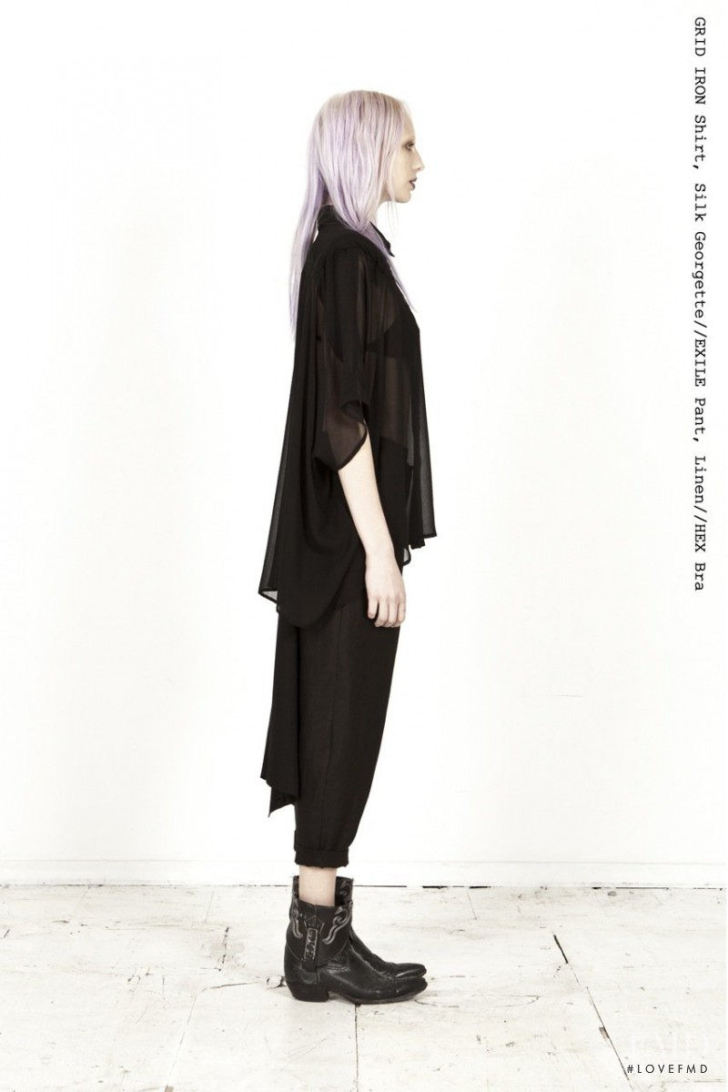 Lili Sumner featured in  the Jimmy D Buzz Kill lookbook for Spring/Summer 2012