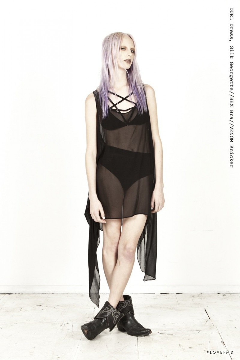 Lili Sumner featured in  the Jimmy D Buzz Kill lookbook for Spring/Summer 2012